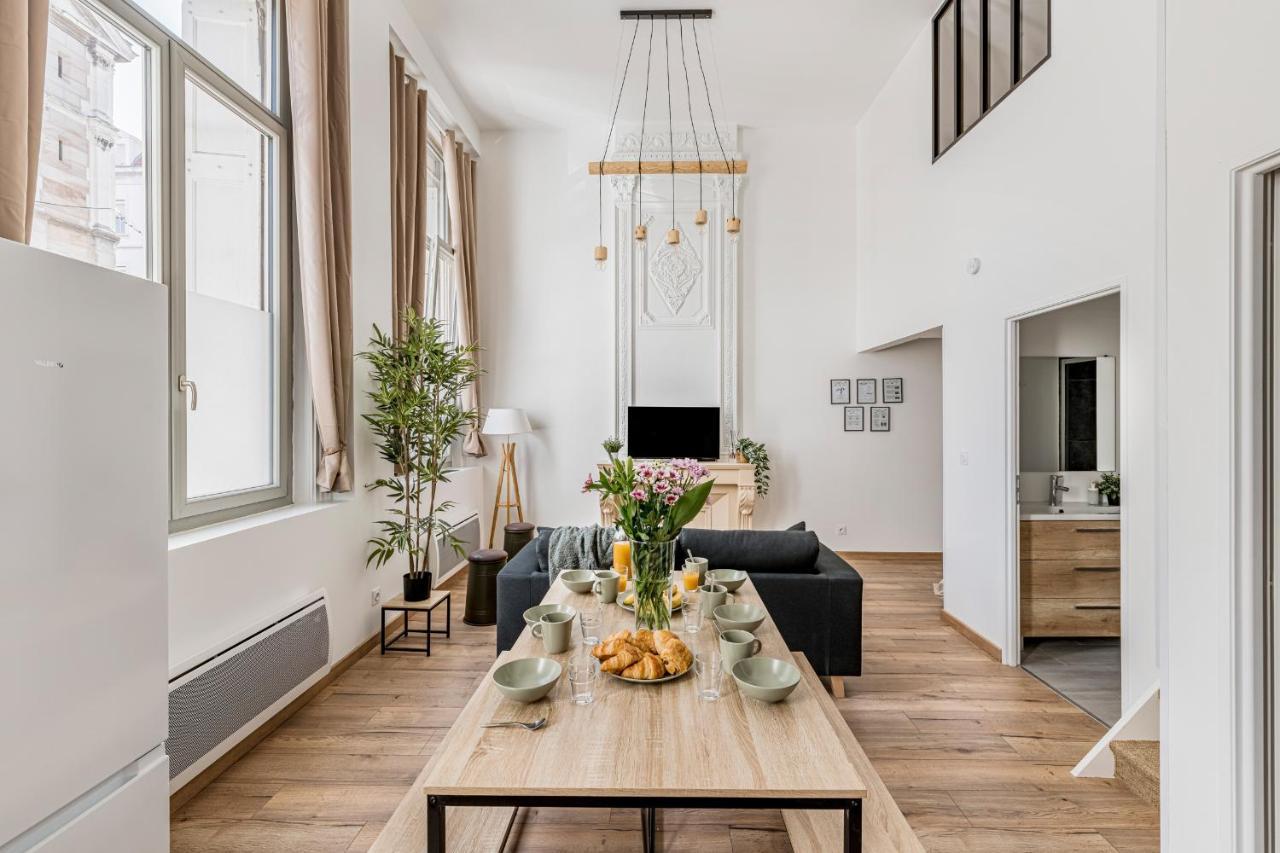 Charmant & Spacieux Appartement En Coeur De Ville 圣艾蒂安 外观 照片